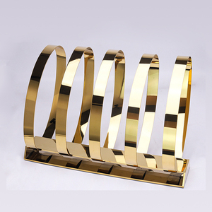 Giá Trưng Bày Dây Đai Đôi Bằng Da Vàng Kim Loại Bán Sỉ Để Trưng Bày Dây Đai Bán Lẻ - Product Image 2