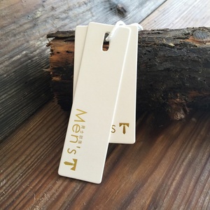 Étiquette de prix personnalisée en papier, écologique, sérigraphiée, gaufrée et estampillée à chaud, pour jeans, vêtements, chaussures et sacs - Product Image 6