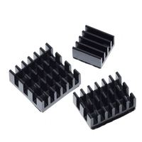 Para Raspberry Pi 4 disipador de calor 3 uds Kit disipador de calor de aluminio radiador Kit de refrigeración enfriador Raspberry Pi 4B