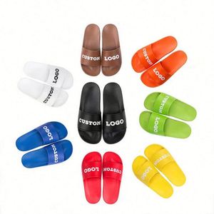 Custom Logo <b>Slide</b> for Adults - Personalized Promotional Beach Shower Sandals (Unisex) - Product Image 1