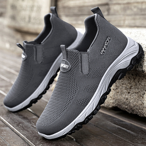 Chaussures de sport pour hommes, baskets de course, chaussures de basket personnalisées, en cuir véritable, en cuir de vache, à lacets, en mesh - Product Image 5