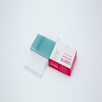 Transparent Glass Microscopy Cover Slides OEM Supported 25.4x76.2mm Yaohua Brand 100pcs/box for Lab Research