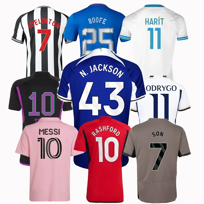 New 2023 Custom Soccer Jersey Quality Thai Football Jersey Men's Football Uniform Set Team Football Jersey Club Soccer Wear