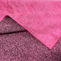 Serviette en fibre de charbon de bambou antibactérienne 40x40cm, chiffon de séchage pour vaisselle, chiffons de nettoyage absorbants, ensemble de serviettes en microfibre pour la cuisine