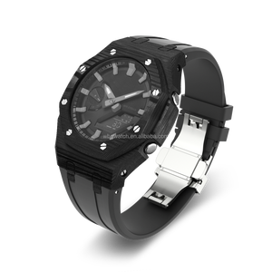 Комплект для часов G Shock Ga2100 силиконовый ремешок для часов и чехол из углеродного волокна для часов G Shock Ga2100 - Product Image 6