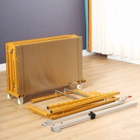 Sierra de Mesa Deslizante para Carpintería WJ80 Portátil y Plegable sin Polvo con Doble Empuje Estilo Horizontal