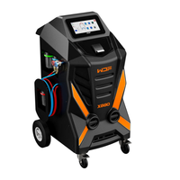 Machine de récupération, de recharge et de nettoyage de réfrigérant pour climatisation automobile WDF Wonderful X868 R134a entièrement automatique pour voitures