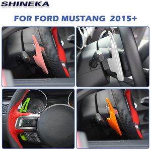 Gran oferta, cubierta de paleta de cambio de volante Interior multicolor para Ford <span class=keywords><strong>Mustang</strong></span> <span class=keywords><strong>2015</strong></span> + - Product Image 4