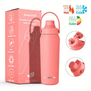 Botellas Térmicas Deportivas Aisladas para <span class=keywords><strong>Beber</strong></span> <span class=keywords><strong>Agua</strong></span>, con Logotipo Personalizado, de Acero Inoxidable, para Exteriores, Vaso Térmico de Vacío para <span class=keywords><strong>Beber</strong></span> Directamente - Product Image 2