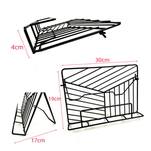 Support de rangement pour iPad et magazines DaS Minimalist Desktop, support de présentation de livres en <span class=keywords><strong>fer</strong></span> <span class=keywords><strong>forgé</strong></span> - Product Image 4