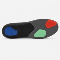 Semelles orthopédiques pour pieds plats, soutien de la voûte plantaire, inserts en gel Poron pour chaussures de course