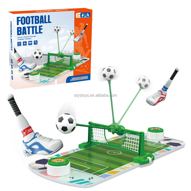 2 Player Swing Mini Foosball Games Football Table Game Portable Tabletop Soccer Pinball Board Game Toy for Kids