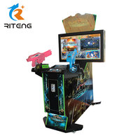 Machine de tir de simulation Riteng Ultra Firepower 3 en 1, Aliens Paradise, la maison des morts-vivants, jeu d'arcade de tir