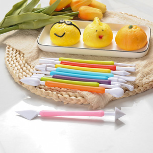 Ensemble d'outils de modelage de fondant, 9 pièces, décoration de gâteau, stylo à découper au chocolat, cuisine, bricolage, tapis de <span class=keywords><strong>pâtisserie</strong></span>, vente en gros - Product Image 5