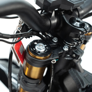 Motocicleta Todoterreno de Carreras 72V 60Ah 72MPH con Batería de Litio de Accionamiento Medio y Frenos de Disco Profesional - Product Image 3