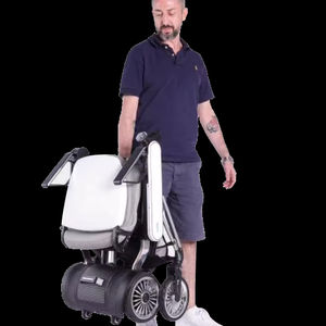 Silla de Ruedas Eléctrica Motorizada Todoterreno Ligera e Inteligente, Scooter Eléctrico Robótico para Discapacitados - Product Image 3