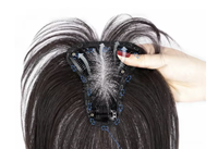 Perruque Bob 100% Cheveux Humains avec Frange, Couleur Mèches, Base en Soie, Trame Supérieure pour Femmes, Cheveux Vierges Indonésiens