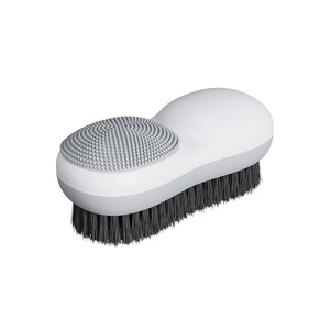 Double-Sided PP & PP+TPR Bristle Waterproof Portable Flexible Handheld Bathroom Cleaning <b>Brush</b> - Product Image 5