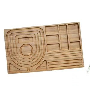 Planche à mesurer combinée en bois, <span class=keywords><strong>plateau</strong></span> en bambou pour la fabrication <span class=keywords><strong>de</strong></span> bijoux DIY, bracelets et colliers - Product Image 3