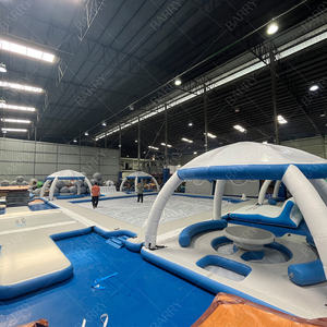 Plateforme de lit flottante gonflable avec quai flottant gonflable, grand fauteuil/sofa gonflable - Product Image 4