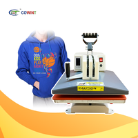 Cowint 15x15 pouces rouleau Sublimation t-shirt multifonctionnel automatique presse à chaud Machine presse à chaud Logo impression pour vêtements