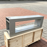 Sonde détectrice de métaux industrielle pour la détection sur convoyeur de matériaux recyclés avec système d'alarme