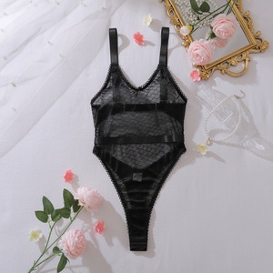 Lingerie Sensuale Sexy Erotica con Trasparenze, <span class=keywords><strong>Body</strong></span> in Rete con Bretelle, Lingerie Trasparente per Donne - Product Image 3