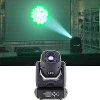 Luz Móvil LED de 120W con Gobos Giratorios, Prisma, Control DMX para Iluminación Profesional de Escenarios y DJ