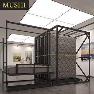 Présentoir coulissant moderne détachable personnalisé pour matelas Support rotatif pliable en caoutchouc pour matelas d'exposition - Product Image 2