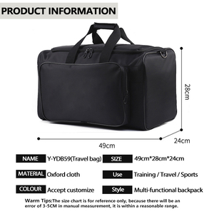 Multi-function High Quality Durable Nylon Travel Duffle <strong>Bag</strong> Sneaker Storage Single-shoulder Sports Fitness Custom Travel <strong>Bag</strong> - Product Image 5
