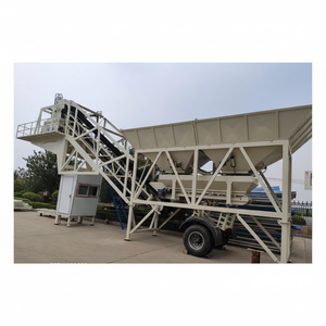 เครื่องผสมคอนกรีต Hzs60f โรงงานแบทช์คอนกรีต Hzs60f ใช้งานง่าย - Product Image 1