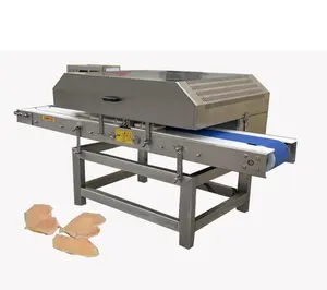 Máquina de corte horizontal automática de carne, fatiador de carne, salmão, peixe, máquina de corte