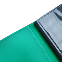 Carpeta de Cartas Coleccionables de Plástico PP de Múltiples Colores con Correa Negra, Álbum de Carga Lateral de 360 Grados para Organización Infantil