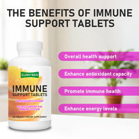Comprimés de soutien immunitaire de qualité supérieure en gros avec vitamines, contribuent à maintenir un système immunitaire sain et dynamique, favorisent l'énergie naturelle