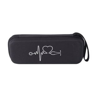 Étui de stéthoscope imperméable en EVA noir de qualité supérieure, coque rigide de protection, compatible avec Littmann, universel, pour médecin, infirmière - Product Image 1