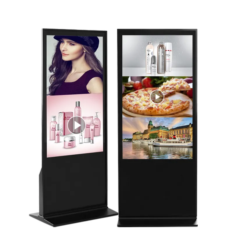 50 inch LCD trong nhà tầng thường vụ signage LED kiosk quảng cáo thương mại hiển thị cảm ứng màn hình Màn hình