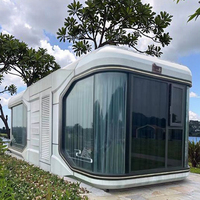 La maison de capsule de l'espace des maisons d'hôtel de serres préfabriquées modernes une alternative écologique et élégante aux conteneurs traditionnels