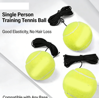 Ensemble de raquettes de tennis personnalisées de haute qualité avec logo, vente en gros, entraînement sportif, matériau en caoutchouc, OEM personnalisable, type de divertissement