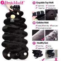 Extensions de cheveux humains ondulés profonds bruts, lots de 3, 100% bruts, double trame, épaisses, douces, sans nœuds