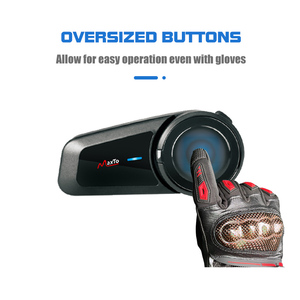 Auriculares Intercomunicadores <span class=keywords><strong>MAXTO</strong></span> <span class=keywords><strong>M2</strong></span> - Material de Silicona, 1 Año de Garantía, Puede Conectar Dos Teléfonos Simultáneamente y Cambiar de Llamada, Escuchar Música - Product Image 4