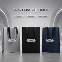 Sacs cadeaux personnalisés de luxe en gros avec logo pour montres, pièces de précision, emballage industriel, petites boutiques, fabricant en gros