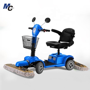 CT4900A Carrello <span class=keywords><strong>Elettrico</strong></span> di Pulizia a 4 Ruote di Alta Qualità, Macchina per Pulizia Pavimenti con Spazzola Rotante - Product Image 1