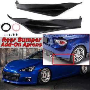 New TS Style <b>Car</b> Rear Bumper Splitter Lip <b>Diffuser</b> Spoiler Cover Trim Add-On for Aero Side Aprons for Subaru BRZ Sti 2013-2018 - Product Image 1