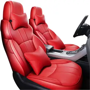 Car Interior decoration Accessories Blue Leather Car Seat Cover Water Proof Cushion High Quality with Good Price in Stock