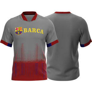 Maillot de football personnalisé avec logo de club, impression par transfert thermique OEM, séchage rapide, respirant, unisexe, pour équipes, commandes en gros - Product Image 5