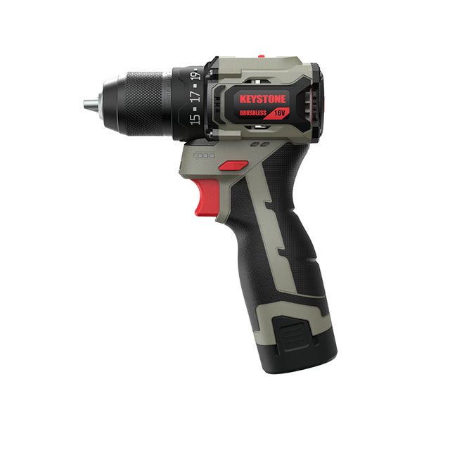 Hand Tools Portable Battery-Powered Cordless High-Power Brushless Drill with 60Nm Max Torque
