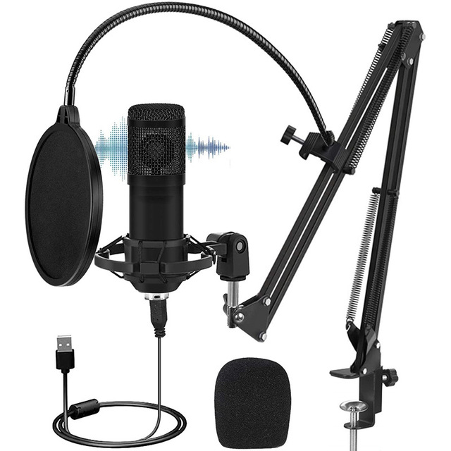 CPYP BM-800 Profesionales Microfono Condensador Inalambrico Para Celular