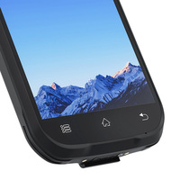 Terminal portable industriel M600 en gros, smartphone durci Android 6,0 pouces avec scanner de codes-barres 2D QR et chargeur dock