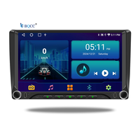 Autoradio BQCC 9 pouces 4G Quad Octa Core, Android 13, CarPlay sans fil, USB, GPS, navigation Wifi, multimédia, écran couleur LED universel