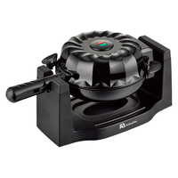 Anbolife Gaufrier Électrique Rotatif 1200W de Haute Qualité pour Usage Domestique et Machine à Gâteaux, Grille-Pain Électrique